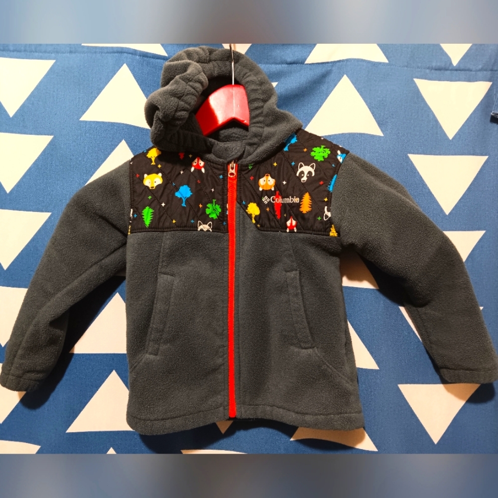 Columbia Fleece - Grey - Boys/Girls Size 3T